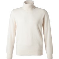 Cipriani Herren Rollkragenpullover weiß unifarben von Cipriani