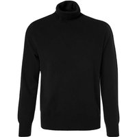 Cipriani Herren Rollkragenpullover schwarz Kaschmir unifarben von Cipriani