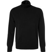 Cipriani Herren Rollkragenpullover schwarz Kaschmir unifarben von Cipriani