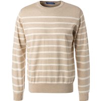 Cipriani Herren Pullover beige Gestreift von Cipriani