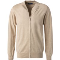 Cipriani Herren Cardigan beige unifarben von Cipriani