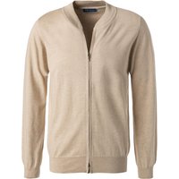 Cipriani Herren Cardigan beige unifarben von Cipriani