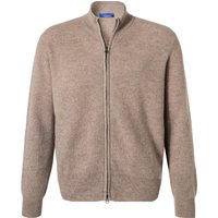 Cipriani Herren Cardigan beige Kaschmir unifarben von Cipriani