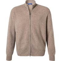 Cipriani Herren Cardigan beige Kaschmir unifarben von Cipriani