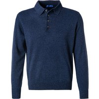 Cipriani Herren Pullover blau Kaschmir unifarben von Cipriani