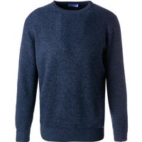 Cipriani Herren Pullover blau Kaschmir unifarben von Cipriani