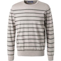 Cipriani Herren Pullover grau Gestreift von Cipriani