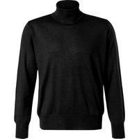 Cipriani Herren Rollkragenpullover schwarz unifarben von Cipriani