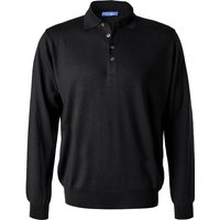 Cipriani Herren Pullover schwarz unifarben von Cipriani