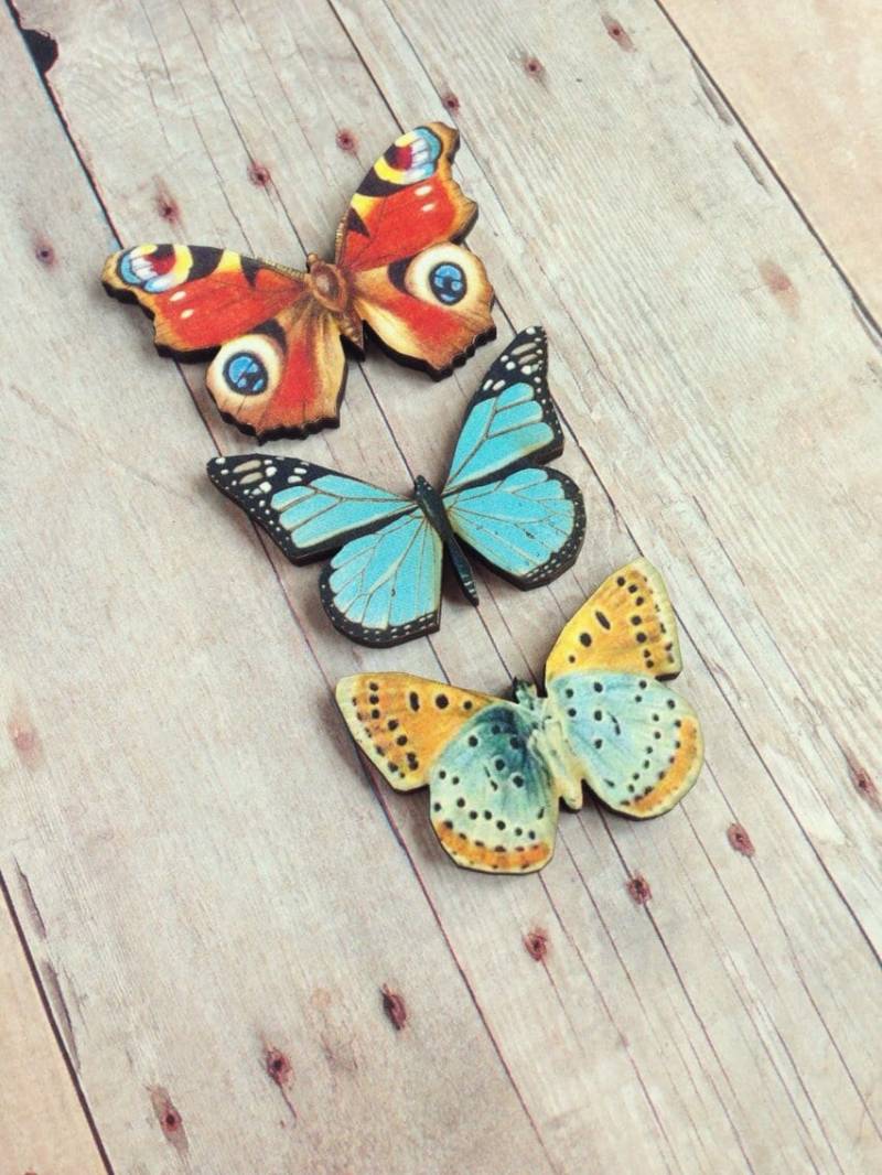 Bunte Schmetterling Brosche von CircaAD
