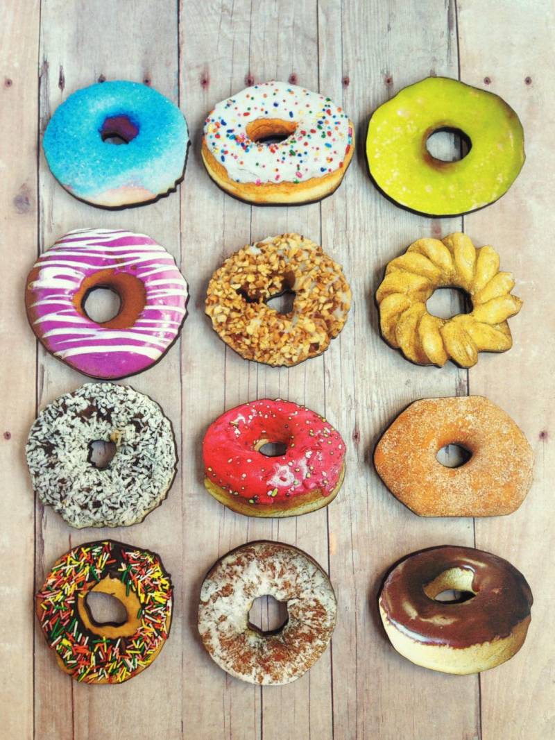 Donut Brosche Bäckerei Pin Schmuck von CircaAD