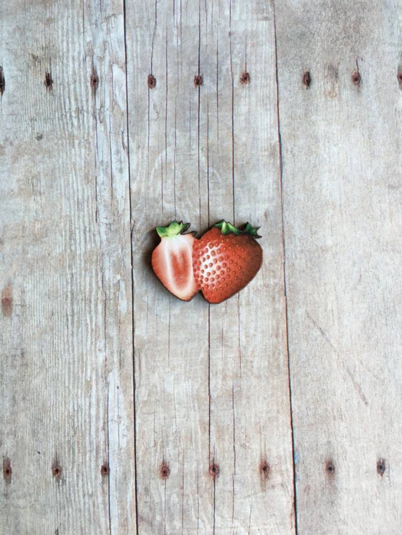 Erdbeere Brosche Garten Obst Schmuck Geschenk Für Farmer von CircaAD
