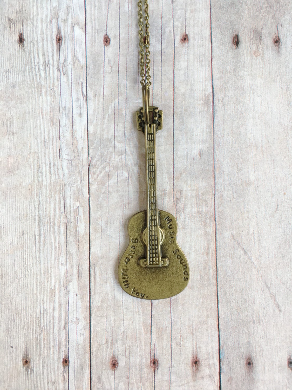 Gitarre Halskette Musik Schmuck Musiker Geschenk Musical Gitarre Halskette Musik Schmuck Musiker Geschenk Musical von CircaAD
