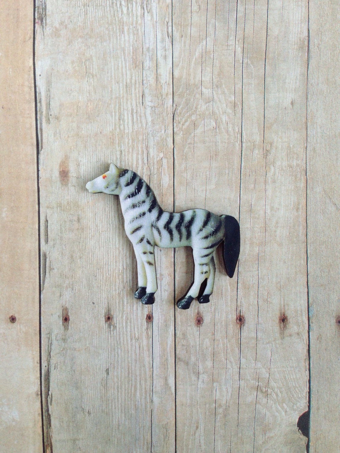 Zebra Brosche Vintage Spielzeug Schmuck Zebra Brosche Vintage Spielzeug Schmuck von CircaAD