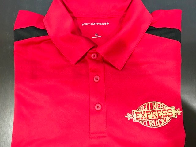 Besticktes Li'l Red Express Polo von CircleBCreationsTX
