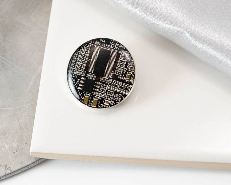 Platinen Brosche, Pin, Computer Anstecker, Pin von CircuitBreakerLabs