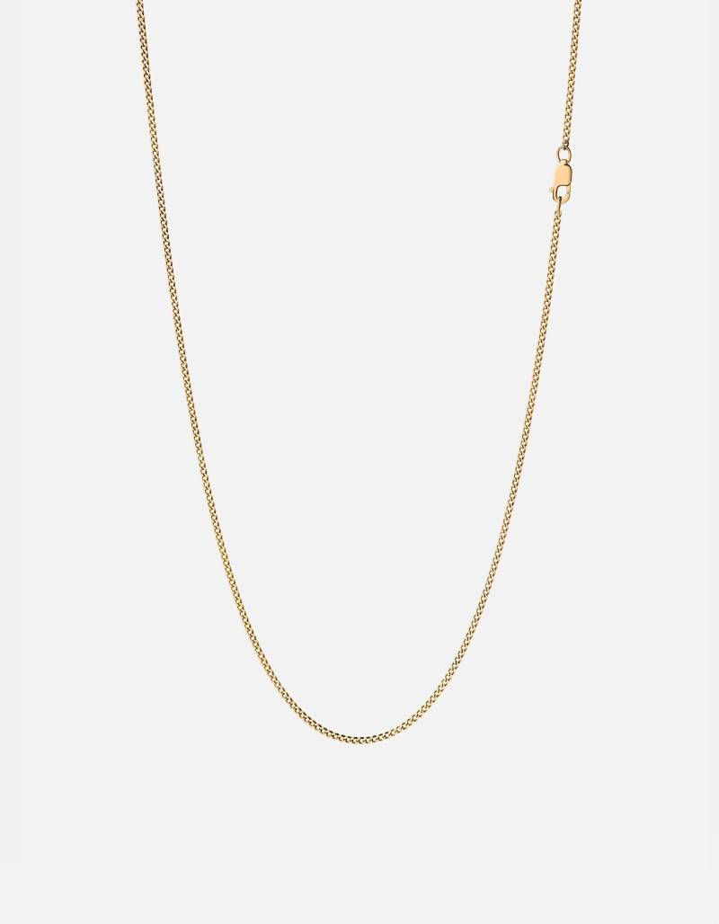 Circuit Jewelry Silber-Goldfarbene Essential-Halskette | 1, 7 Mm von Circuitsieraden