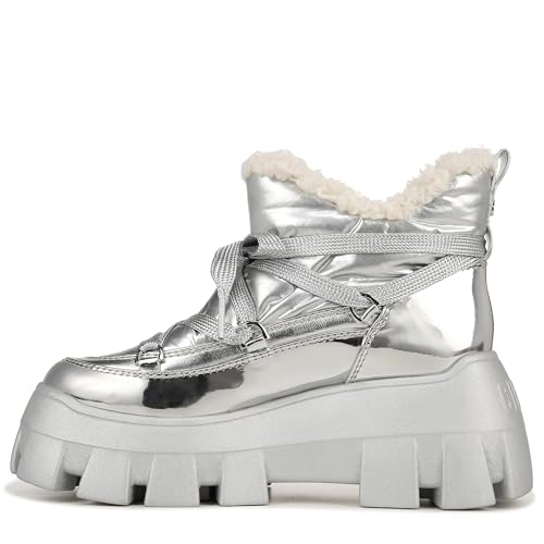 Circus NY by Sam Edelman Damen Ali Stiefelette, Soft Silber, 41 EU von Circus NY