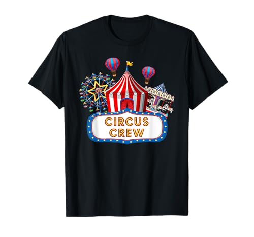 Zirkus Crew – buntes Zirkus-Design für Erwachsene und Kinder T-Shirt von Circus Staff - Security - Visitor Fun Kids & Adult