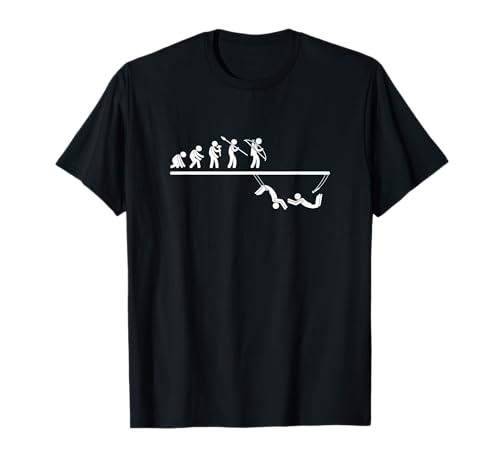 Trapez Künstler Evolution Männer Frauen Zirkus Lustig Trapez T-Shirt von Circus Trapeze Costume Women