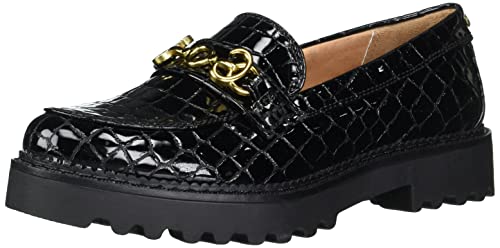 Circus NY by Sam Edelman Damen Deana Slipper, Schwarzes Crocco-Patent, 38.5 EU von Circus by Sam Edelman