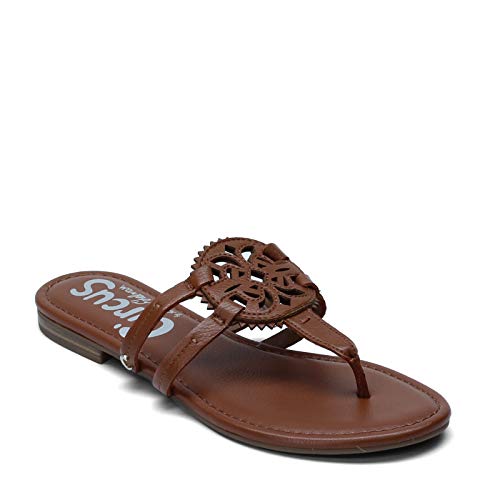 Circus NY by Sam Edelman Damen Canyon Flache Sandale, Sattel, 35 EU von Circus by Sam Edelman