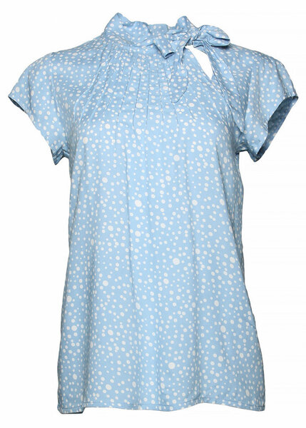 Circus Bluse polka blue white von Circus