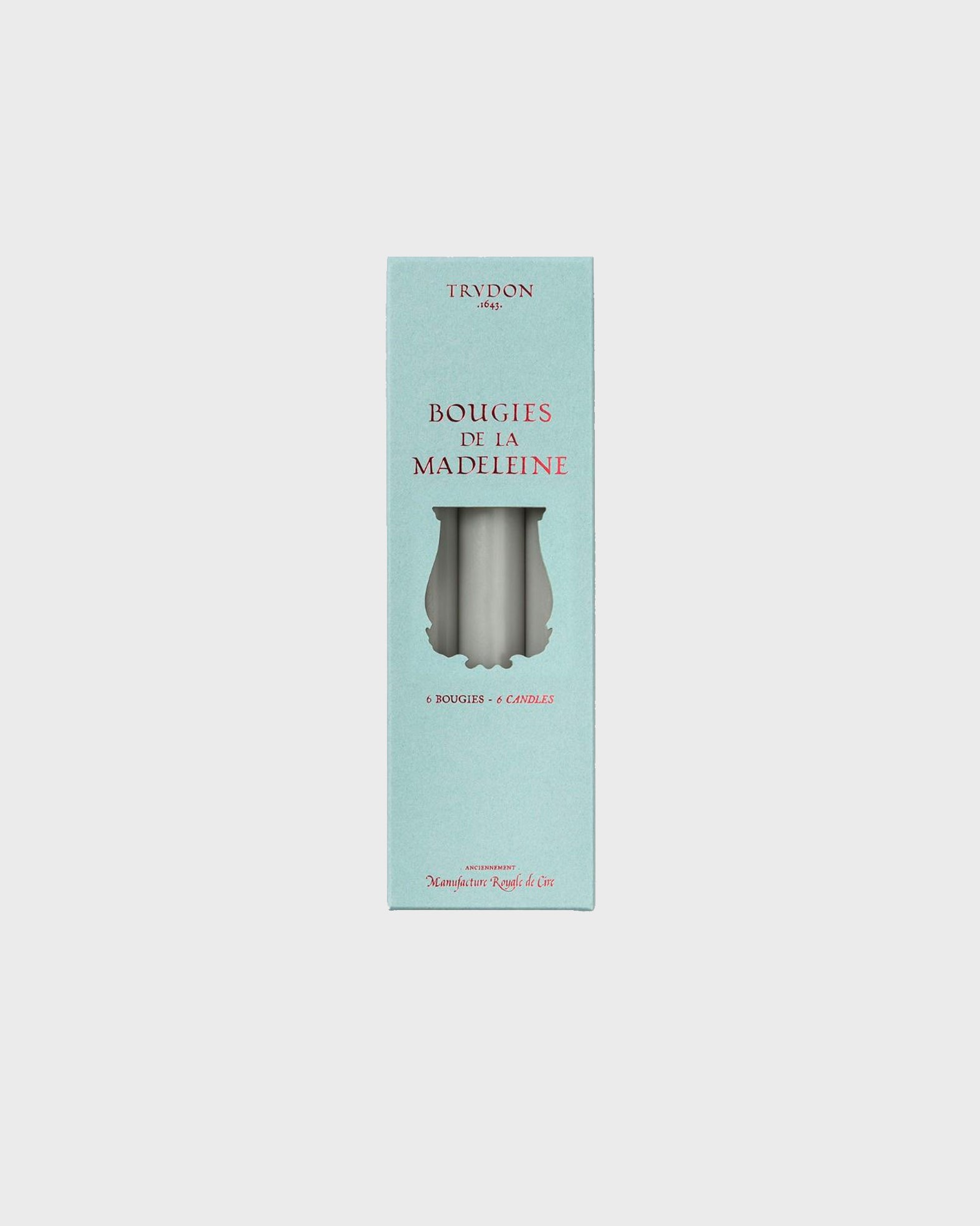 Cire Trudon Candles 6 Madeleines Grey Cire Trudon Candles 6 Madeleines Grey von Cire Trudon