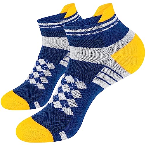 Cirorld 1 Paar Sportliche Kurzsocken, Gelb, 37-42 von Cirorld