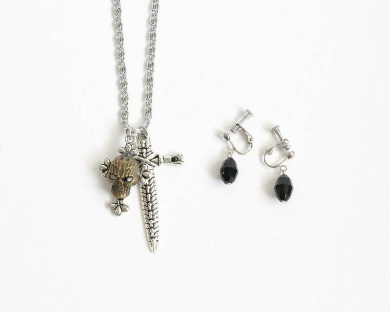 Hook's Necklace & Earring | Ouat Edelstahlkette von CissyPixie