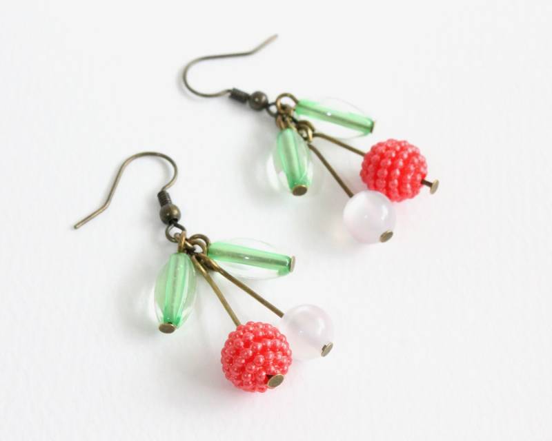 Lychee Ohrringe | Haken Oder Clip Ons Lychee Ohrringe | Haken Oder Clip Ons von CissyPixie
