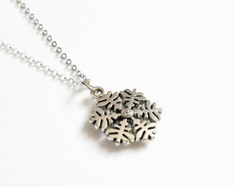 Schneeflockenkette Mit Strass von CissyPixie