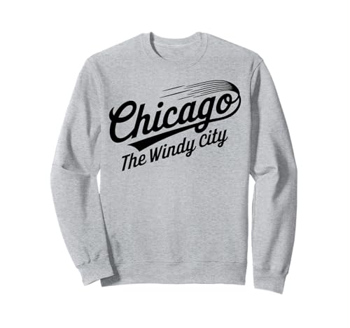 Chicago IL Die windige Stadt für Männer und Frauen. Sweatshirt Chicago IL Die windige Stadt für Männer und Frauen. Sweatshirt von Cities Brought to Life Products