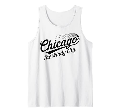Chicago IL Die windige Stadt für Männer und Frauen. Tank Top Chicago IL Die windige Stadt für Männer und Frauen. Tank Top von Cities Brought to Life Products
