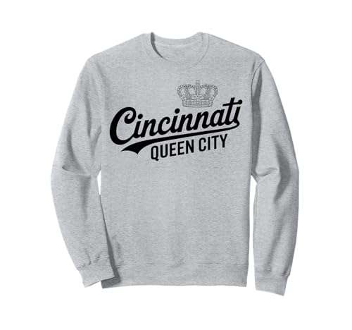 Cincinnati Ohio Queen City für Herren und Damen. Sweatshirt Cincinnati Ohio Queen City für Herren und Damen. Sweatshirt von Cities Brought to Life Products