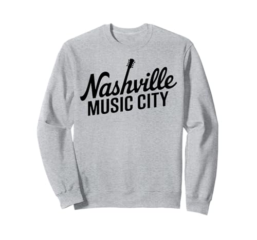 Nashville TN Music City für Herren und Damen. Sweatshirt Nashville TN Music City für Herren und Damen. Sweatshirt von Cities Brought to Life Products