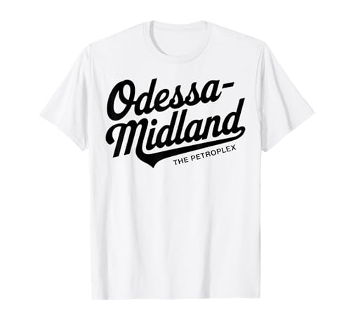Odessa-Midland TX The Petroplex für Männer Frauen T-Shirt von Cities Brought to Life Products