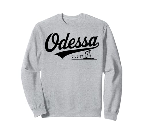 Odessa Texas Oil City für Männer Frauen Sweatshirt Odessa Texas Oil City für Männer Frauen Sweatshirt von Cities Brought to Life Products