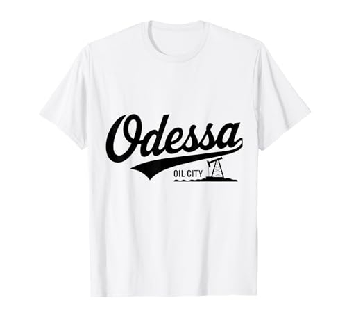 Odessa Texas Oil City für Männer Frauen T-Shirt Odessa Texas Oil City für Männer Frauen T-Shirt von Cities Brought to Life Products