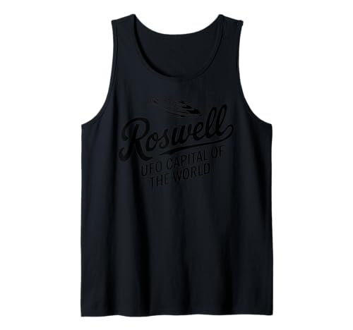 Roswell New Mexico Fliegende Untertasse für Herren und Damen. Tank Top Roswell New Mexico Fliegende Untertasse für Herren und Damen. Tank Top von Cities Brought to Life Products