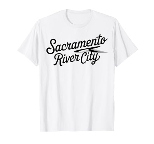 Sacramento CA River City für Männer und Frauen. T-Shirt Sacramento CA River City für Männer und Frauen. T-Shirt von Cities Brought to Life Products