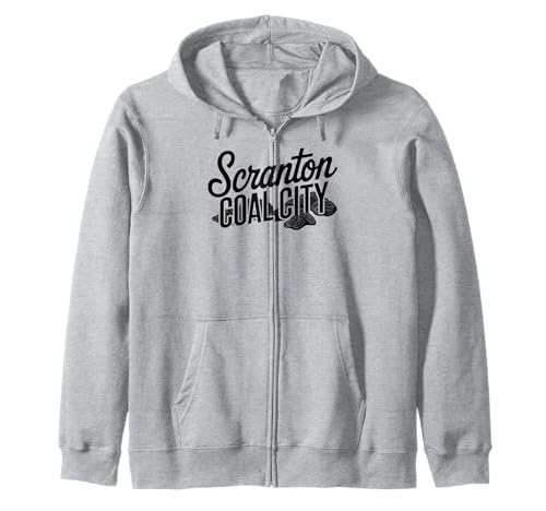 Scranton PA Coal City für Männer Frauen Kapuzenjacke Scranton PA Coal City für Männer Frauen Kapuzenjacke von Cities Brought to Life Products