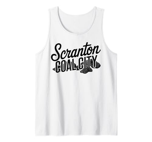 Scranton PA Coal City für Männer Frauen Tank Top Scranton PA Coal City für Männer Frauen Tank Top von Cities Brought to Life Products