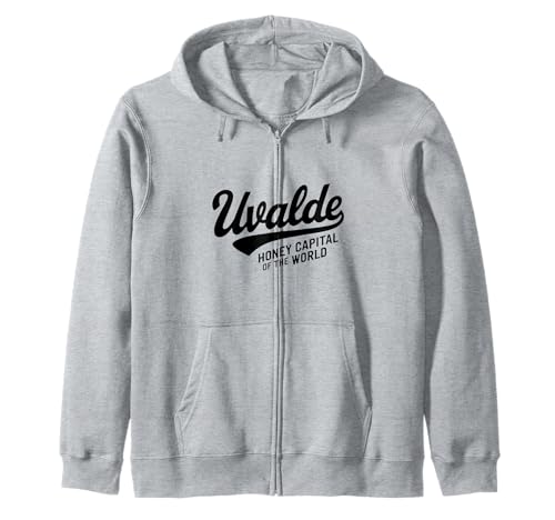 Uvalde TX Honey Capital für Männer Frauen Kapuzenjacke Uvalde TX Honey Capital für Männer Frauen Kapuzenjacke von Cities Brought to Life Products