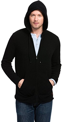 Citizen Cashmere Hoodie Herren - Aus Yak-Wolle (Schwarz S) 42 152Y-02-01 von Citizen Cashmere