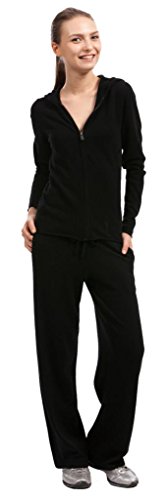 Citizen Cashmere Lounge Pants Women - 100% Kaschmir mit Kordelzug in der Taille und Seitentaschen Superweich handgestrickt von Citizen Cashmere