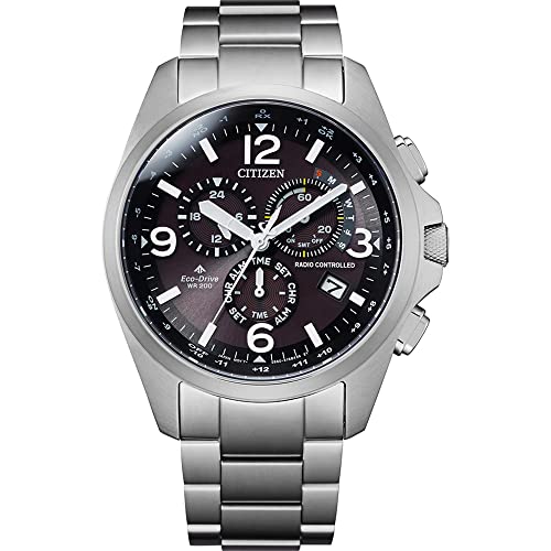 Citizen Herren Analog Solar Uhr mit Edelstahl Armband CB5920-86E von CITIZEN