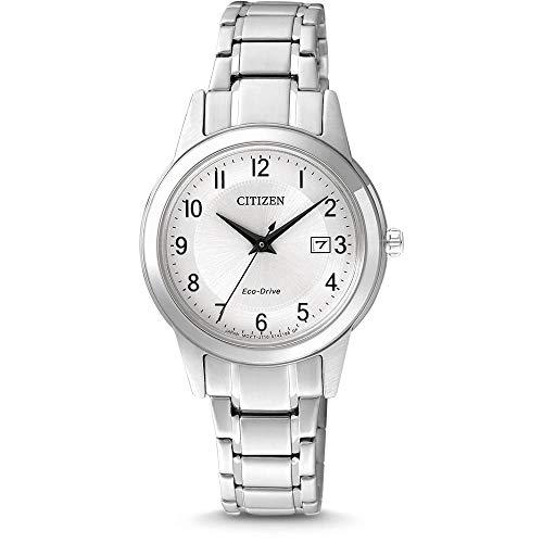 Citizen Damen Analog Quarz Uhr mit Edelstahl Armband FE1081-59B von CITIZEN
