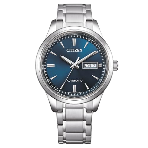 CITIZEN Herren Analog Japanisches Automatikwerk Uhr mit Edelstahl Armband NY4058-79LC von Citizen
