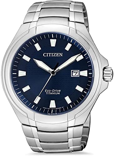 CITIZEN Eco-Drive Herren Armbanduhr BM7430-89L, Blau von CITIZEN